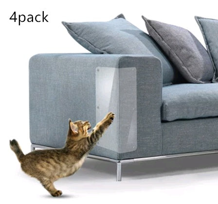 Cat Scratch Protector Pads-Transparent Sofa & Furniture Shield