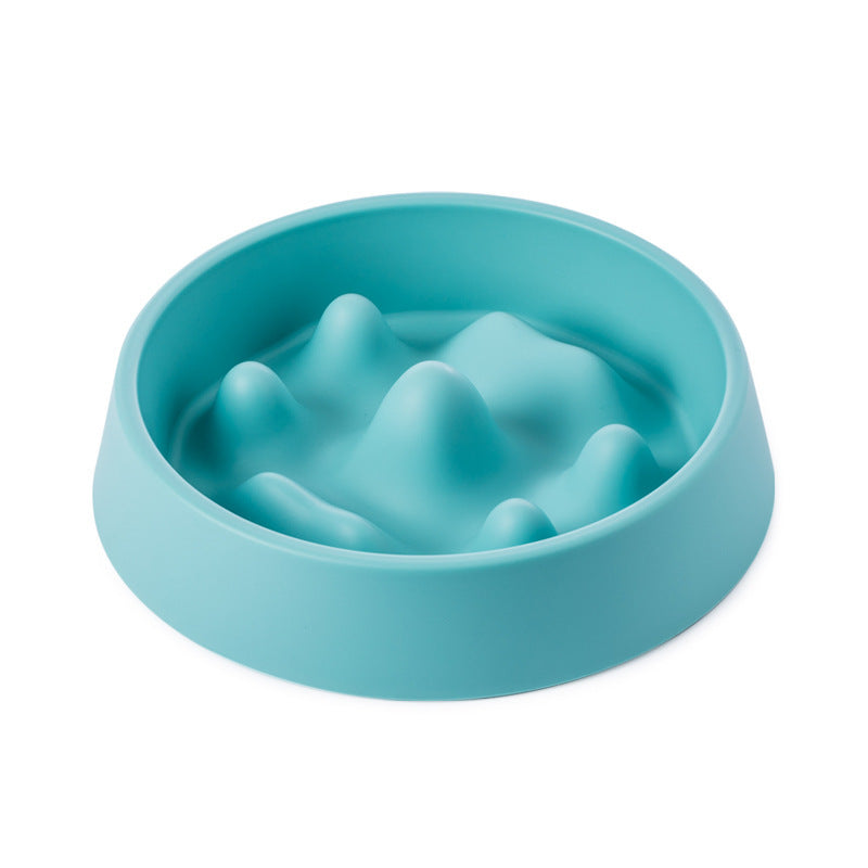 Anti-choking Slow Feeder Bowl - Interactive Pet Dish for Dogs & Cats