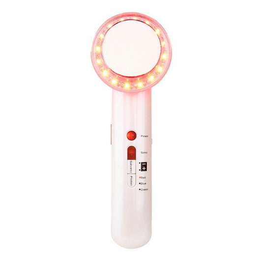 Ultrasonic slimming instrument LED color light ion importer micro electric massage instrument