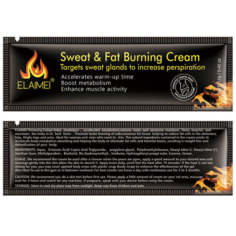 Fat burning fever cream