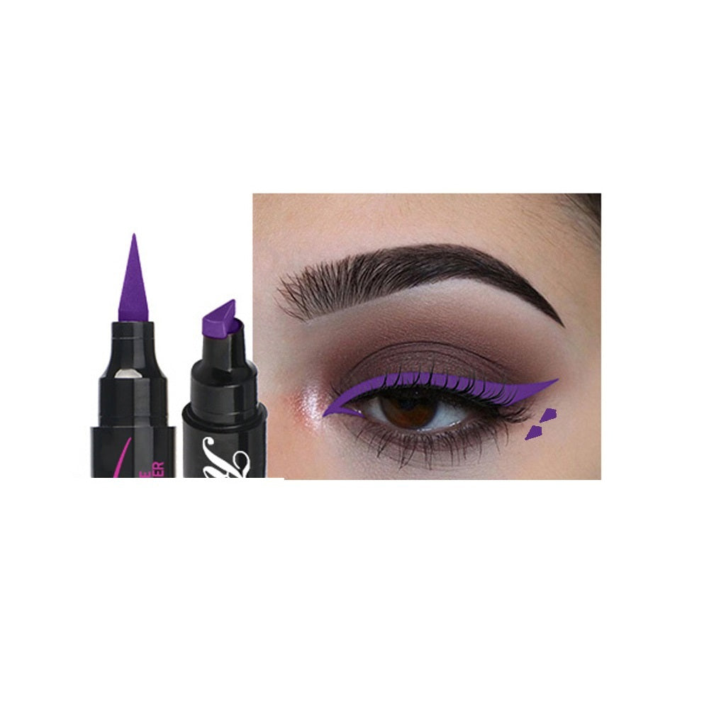 Seal Liquid Eyeliner Pen For Long-lasting Waterproof And No Smudging