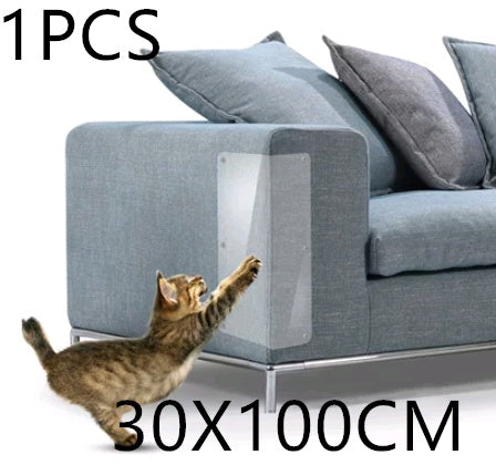 Cat Scratch Protector Pads-Transparent Sofa & Furniture Shield