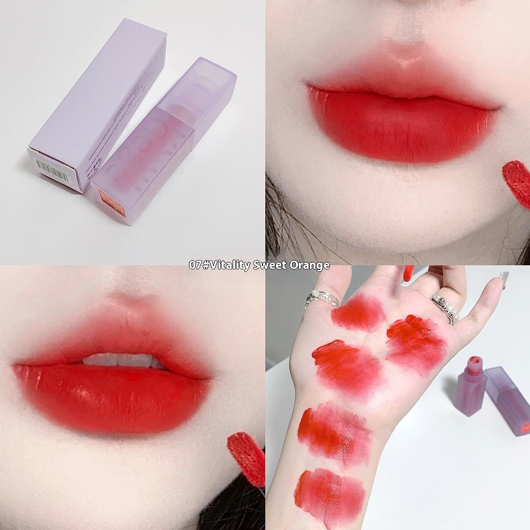 Mirror Light Soft Fog Double Layer No Stain On Cup Non-fading Waterproof Moisturizing Lasting Lip Lacquer