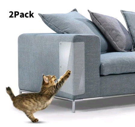 Cat Scratch Protector Pads-Transparent Sofa & Furniture Shield