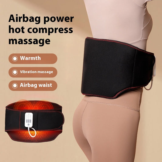 Airbag Heating Waist Supporter Warm Hot Compress