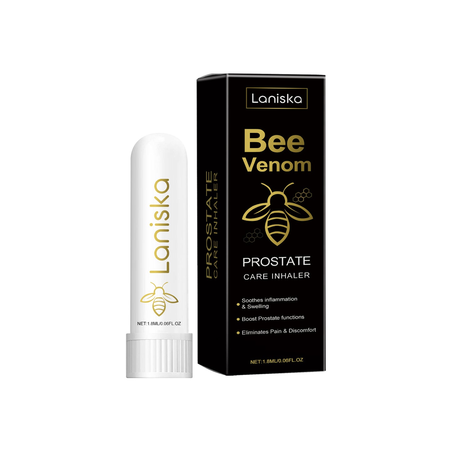 Bee Venom Men's Care Inhaler Enhance Male Vitality Daily