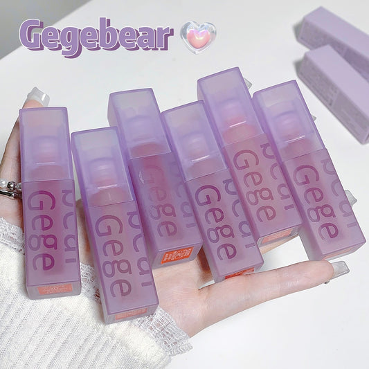 Mirror Light Soft Fog Double Layer No Stain On Cup Non-fading Waterproof Moisturizing Lasting Lip Lacquer