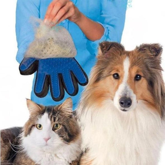 Self-Cleaning Pet Hair Removal Brush-Detangler & Deshedding Comb for Dogs & Cats