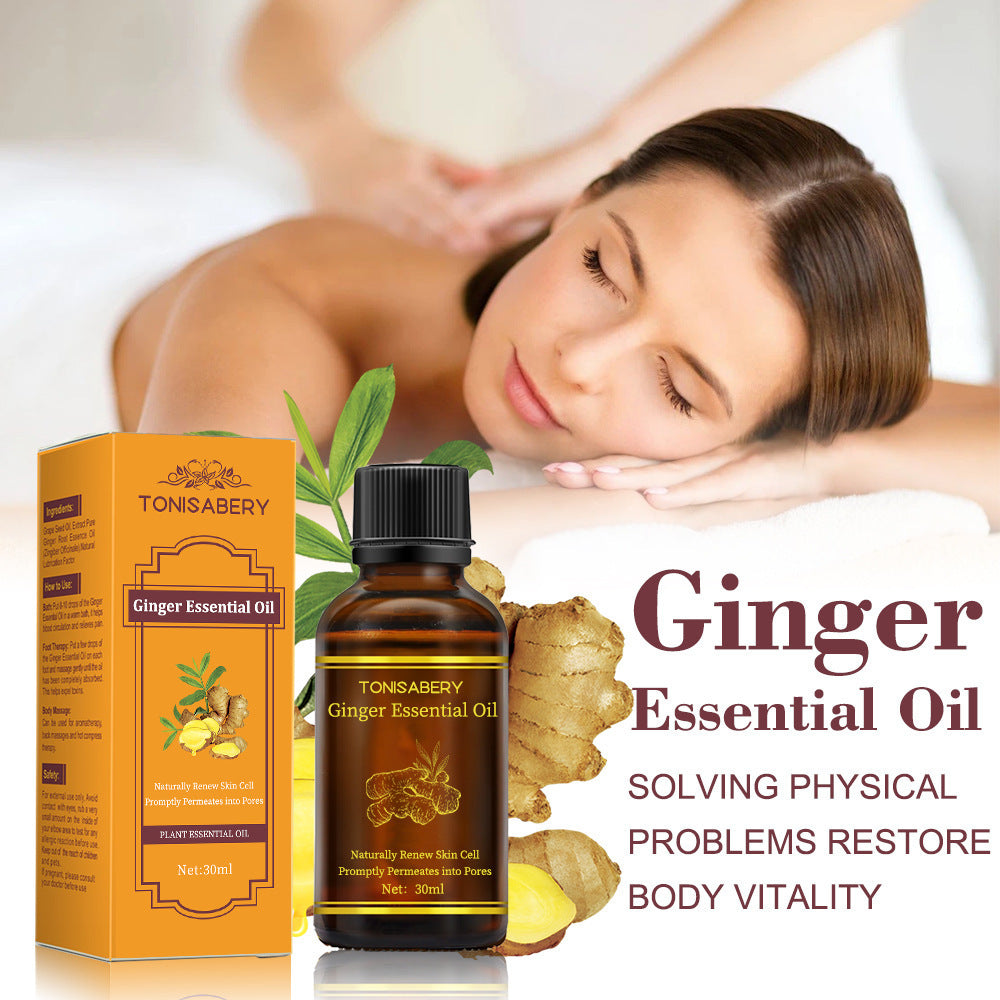 Beauty Skin Care Ginger Massage Essential Oil