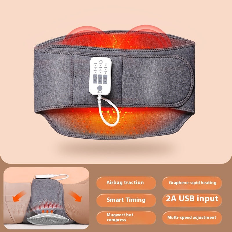 Airbag Heating Waist Supporter Warm Hot Compress