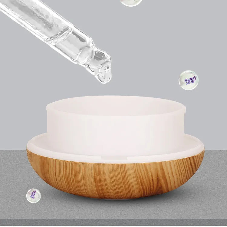 Aromatherapy Essential Oil Diffuser – Scented Mist Humidifier with LED Lights