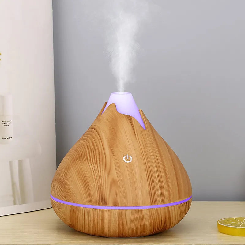 Aromatherapy Essential Oil Diffuser – Scented Mist Humidifier with LED Lights